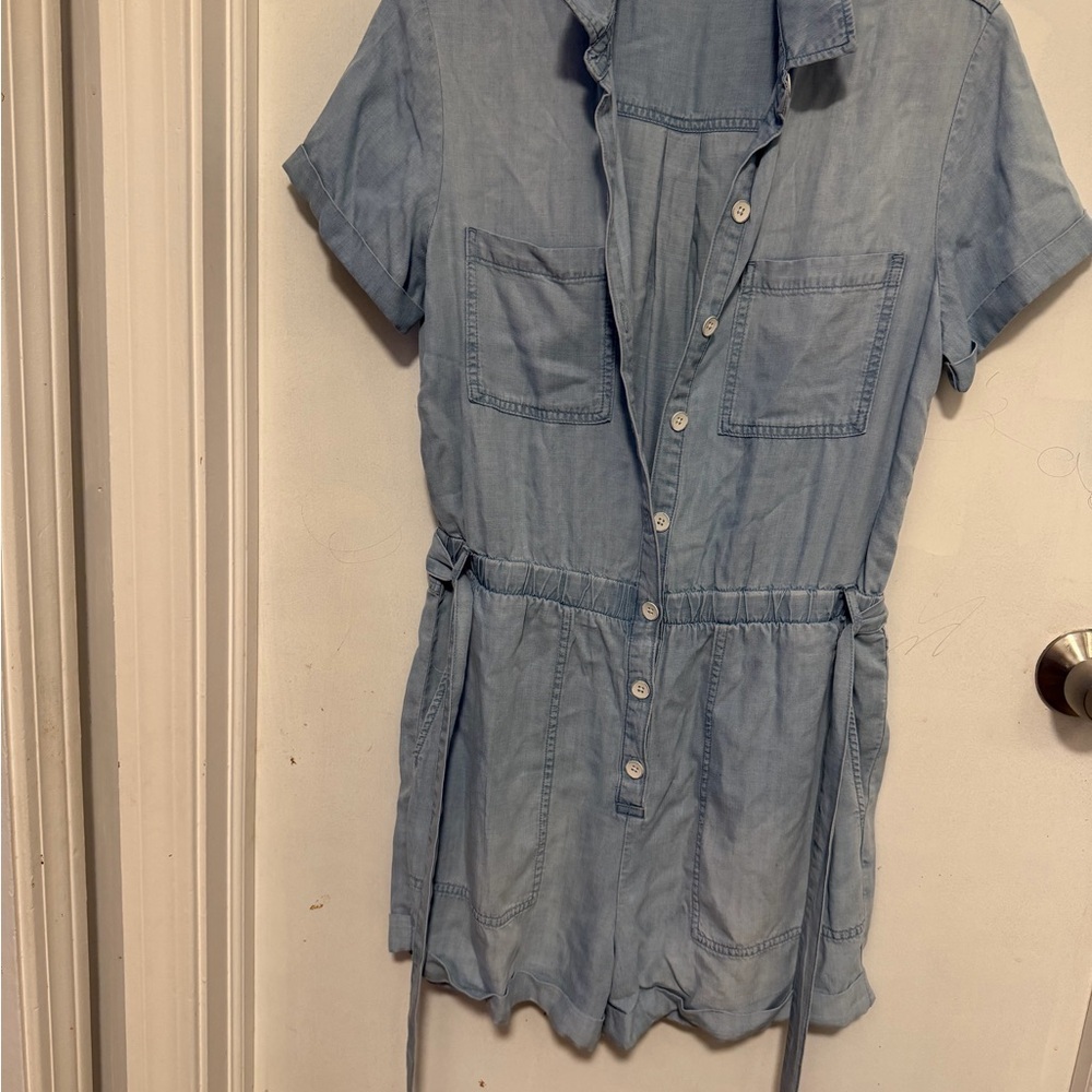 Bella Dahl Sky Blue Blouse - Picture 3 of 5